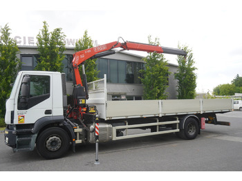 Crane truck, Crane truck IVECO STRALIS 19.310 E6 / Flatbed 19 EPAL / FASSI F135 / 225 MTH! / 5.7 T: picture 4 Crane truck, Crane truck IVECO STRALIS 19.310 E6 / Flatbed 19 EPAL / FASSI F135 / 225 MTH! / 5.7 T: picture 4