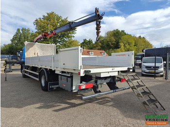 Dropside/ Flatbed truck, Crane truck Renault Premium Lander 340 4x2 Dagcab Euro5 - Retarder - Open Laadbak 7.8M  + Palfinger PK12002-EH - RadioGrafisch: picture 4