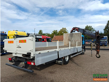 Dropside/ Flatbed truck, Crane truck Renault Premium Lander 340 4x2 Dagcab Euro5 - Retarder - Open Laadbak 7.8M  + Palfinger PK12002-EH - RadioGrafisch: picture 2