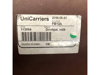 Steering for Material handling equipment Drive wheel D350X140 for Atlet: picture 5