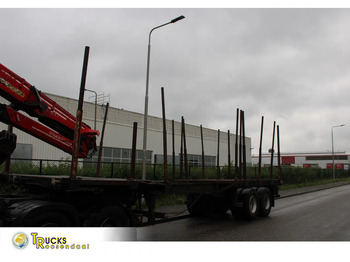 Timber semi-trailer