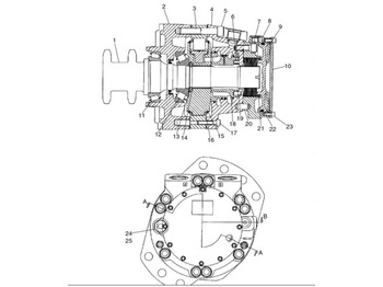Hydraulic motor CASE