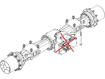 Rear axle CATERPILLAR