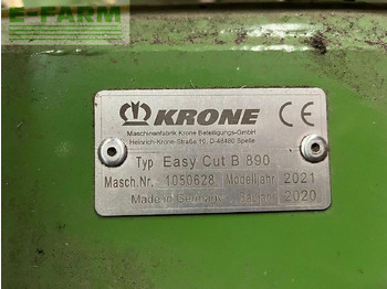 Mower Krone easy cut b 890: picture 4 Mower Krone easy cut b 890: picture 4