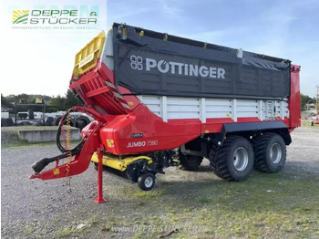 Self-loading wagon PÖTTINGER