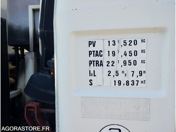 Vacuum truck Camion 19t Hydrocureur Renault G300 Maxter – équipement Huwer: picture 4