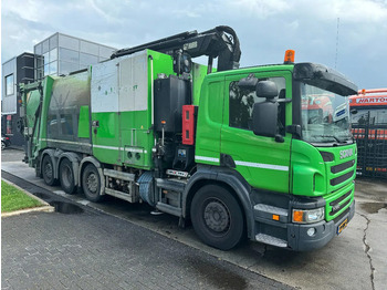 Crane truck Scania P360 8X2 - HIAB 211BW-3 + FAUN VARIOPRESS - ONLY 198.135 KM: picture 5