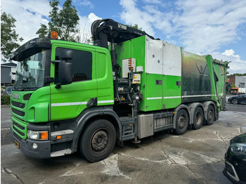 Crane truck Scania P360 8X2 - HIAB 211BW-3 + FAUN VARIOPRESS - ONLY 198.135 KM: picture 3