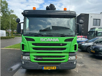 Crane truck Scania P360 8X2 - HIAB 211BW-3 + FAUN VARIOPRESS - ONLY 198.135 KM: picture 4