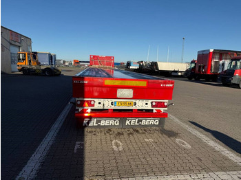 Dropside/ Flatbed semi-trailer KEL-BERG Extendable / Ausziehbarer auflieger / Udtrækkelig: picture 4