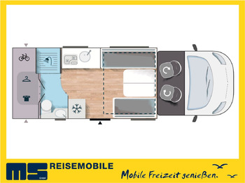 Semi-integrated motorhome Chausson 640 ETAPE LINE /-2025- / XXL - HUBBETT & RAUMBAD: picture 2 Semi-integrated motorhome Chausson 640 ETAPE LINE /-2025- / XXL - HUBBETT & RAUMBAD: picture 2