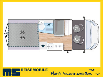 Camper van Chausson V690 SPORT LINE / -2026- / XXL-HUBBETT E-BIKE GA: picture 2 Camper van Chausson V690 SPORT LINE / -2026- / XXL-HUBBETT E-BIKE GA: picture 2
