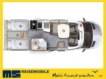 Semi-integrated motorhome Eura Mobil PROFILA T 696 EB /-2025-/ S-PAKET / EINZELBETTEN: picture 2 Semi-integrated motorhome Eura Mobil PROFILA T 696 EB /-2025-/ S-PAKET / EINZELBETTEN: picture 2