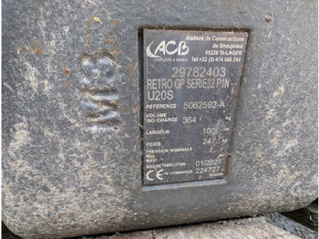 Wheel loader ACB (COUPLEURS & GODETS) - 2021 - LOW SPOON 1000MM - MODULE 3 - 364 LITRES: picture 2