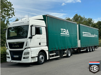 Curtainsider truck MAN TGX 18.440