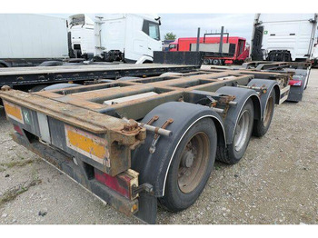 Low loader semi-trailer Pacton TXC343, 2x20/1x20/1x30/1x40/1x45 Fuß Container: picture 4 Low loader semi-trailer Pacton TXC343, 2x20/1x20/1x30/1x40/1x45 Fuß Container: picture 4
