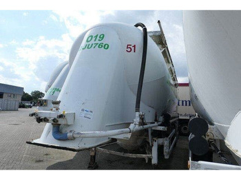 Tank semi-trailer for transportation of cement SPITZER SF 2743 PI, Zement, Alu-Felgen, 43m³, 1 Kammer: picture 2