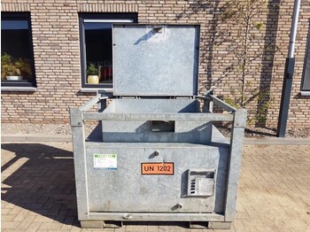 Storage tank OTTO 1000 liter dieseltank IBC Gegalvaniseerd as New !: picture 3 Storage tank OTTO 1000 liter dieseltank IBC Gegalvaniseerd as New !: picture 3
