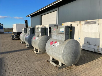 Storage tank dieseltank Rietberg 1000 liter Dieseltank Gegalvaniseerd IBC met keuring !: picture 4