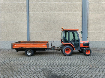 Tow tractor Kubota B2410 met Nimos Kipper: picture 4 Tow tractor Kubota B2410 met Nimos Kipper: picture 4
