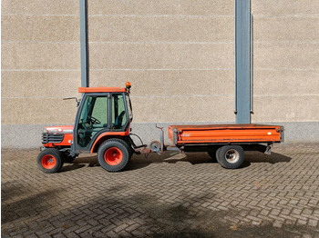 Tow tractor Kubota B2410 met Nimos Kipper: picture 3 Tow tractor Kubota B2410 met Nimos Kipper: picture 3