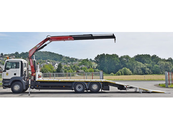 Crane truck, Autotransporter truck MAN TGS 26.320 * FASSI F170A.22 + FUNK* TOPZUSTAND: picture 5