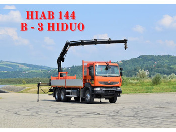 Crane truck RENAULT Kerax 410