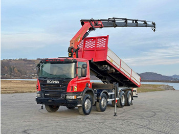 Tipper, Crane truck Scania P 400 Kipper 6,80 m * PK 33002-EH D + FUNK * 8x4: picture 2 Tipper, Crane truck Scania P 400 Kipper 6,80 m * PK 33002-EH D + FUNK * 8x4: picture 2