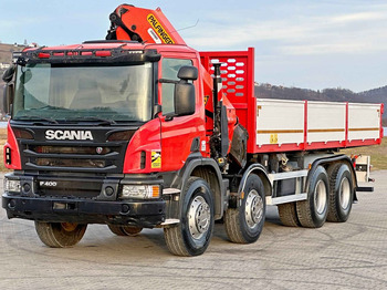 Tipper, Crane truck Scania P 400 Kipper 6,80 m * PK 33002-EH D + FUNK * 8x4: picture 4 Tipper, Crane truck Scania P 400 Kipper 6,80 m * PK 33002-EH D + FUNK * 8x4: picture 4