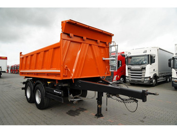 Tipper trailer Meiller WYWROTKA 3 STRONNA / PRZYCZEPA TANDEM / OŚ PODNOSZONA / SAF: picture 2