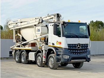 Concrete pump truck MERCEDES-BENZ Arocs 3743