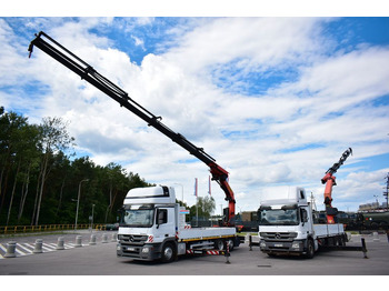 Crane truck, Dropside/ Flatbed truck Mercedes-Benz Actros 2546 6x2 Palfinger PK 53002 Crane Kran: picture 4