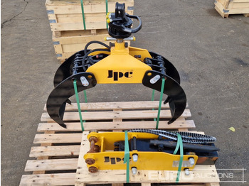 Attachment for Excavator Unused Hydraulic Breaker + Wood Grapple to suit 1 Ton Mini Excavator: picture 5