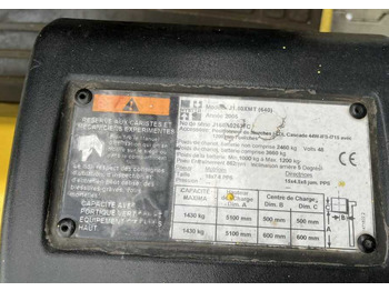 Electric forklift Hyster J1.80XMT: picture 4