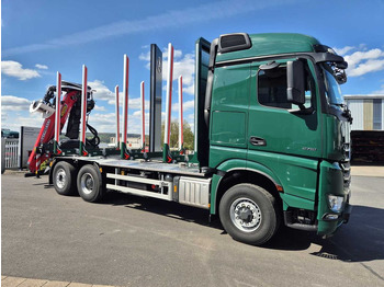 New Timber truck, Crane truck Mercedes-Benz Arocs 2751 L 6x2 (6x4) HAD + Kran: Epsilon M12Z: picture 3