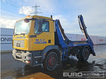 Skip loader truck MAN TGM 18.240