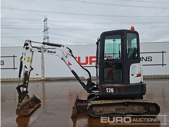 Mini excavator 2017 Bobcat E26: picture 2