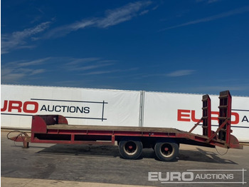 Farm trailer JPM Twin Axle Low Loader, Hydraulic Brakes, Ramps: picture 2