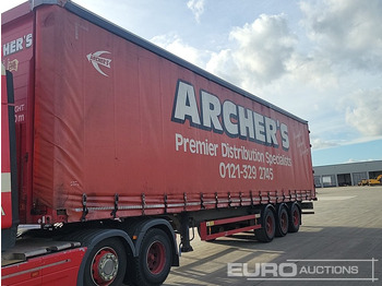 Curtainsider semi-trailer SCHMIDT