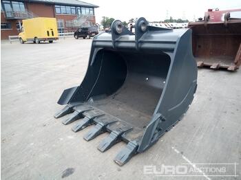 New Bucket Unused Hyundai 64" Digging Bucket 80mm Pin to suit 20 Ton Excavator: picture 1