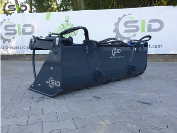 New Clamshell bucket for Clamshell bucket SID Greifschaufel Krokodilschaufel Silagegreifer S / Grab bucket forged tines S 1,2 m: picture 3