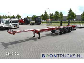 Container transporter/ Swap body semi-trailer D-Tec FLEXITRAILER | 2x20-30-40-45ft HC * 2x LIFT AXLE * 2x EXTENDABLE * NL TRAILER * APK 09-2026: picture 5