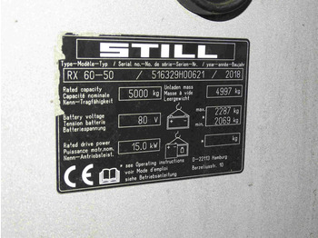Electric forklift Still RX60-50: picture 5 Electric forklift Still RX60-50: picture 5