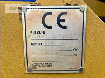Wheel loader Cat 950G: picture 3 Wheel loader Cat 950G: picture 3