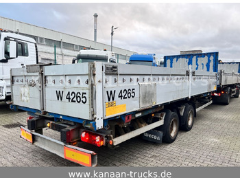 Container transporter/ Swap body trailer Wecon AWZ 218 LZ  Tandem  BDF Pritsche: picture 3