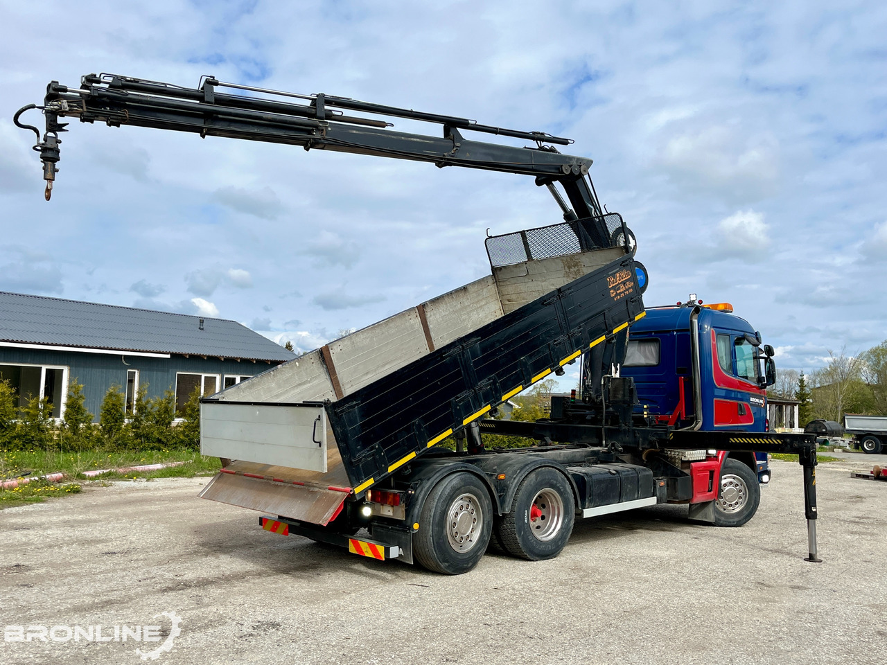 2002 SCANIA R114 6X2*4 Tipper+HIAB 166-e5 crane - Tipper, Crane truck: picture 5 2002 SCANIA R114 6X2*4 Tipper+HIAB 166-e5 crane - Tipper, Crane truck: picture 5