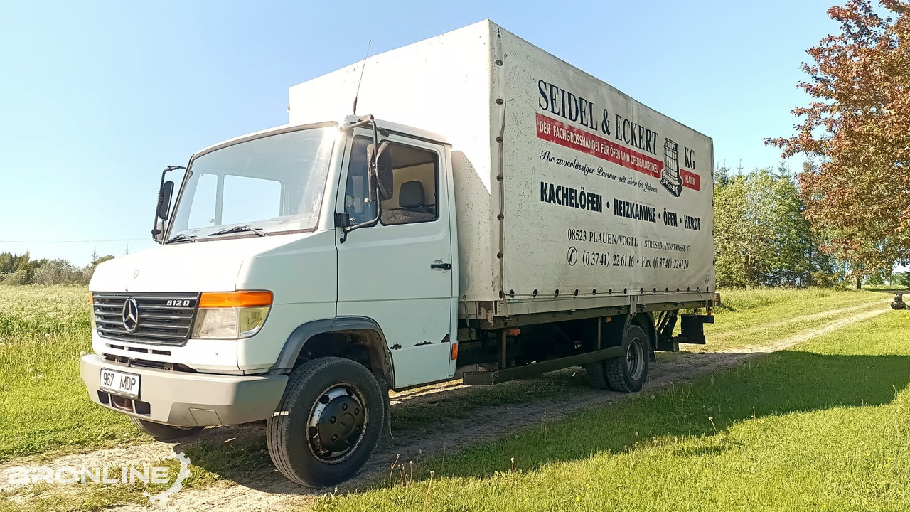 Mercedes-Benz Vario 812 4x2 tent box + lift N2 - Curtainsider truck: picture 1 Mercedes-Benz Vario 812 4x2 tent box + lift N2 - Curtainsider truck: picture 1