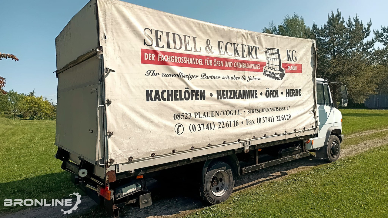 Mercedes-Benz Vario 812 4x2 tent box + lift N2 - Curtainsider truck: picture 5 Mercedes-Benz Vario 812 4x2 tent box + lift N2 - Curtainsider truck: picture 5