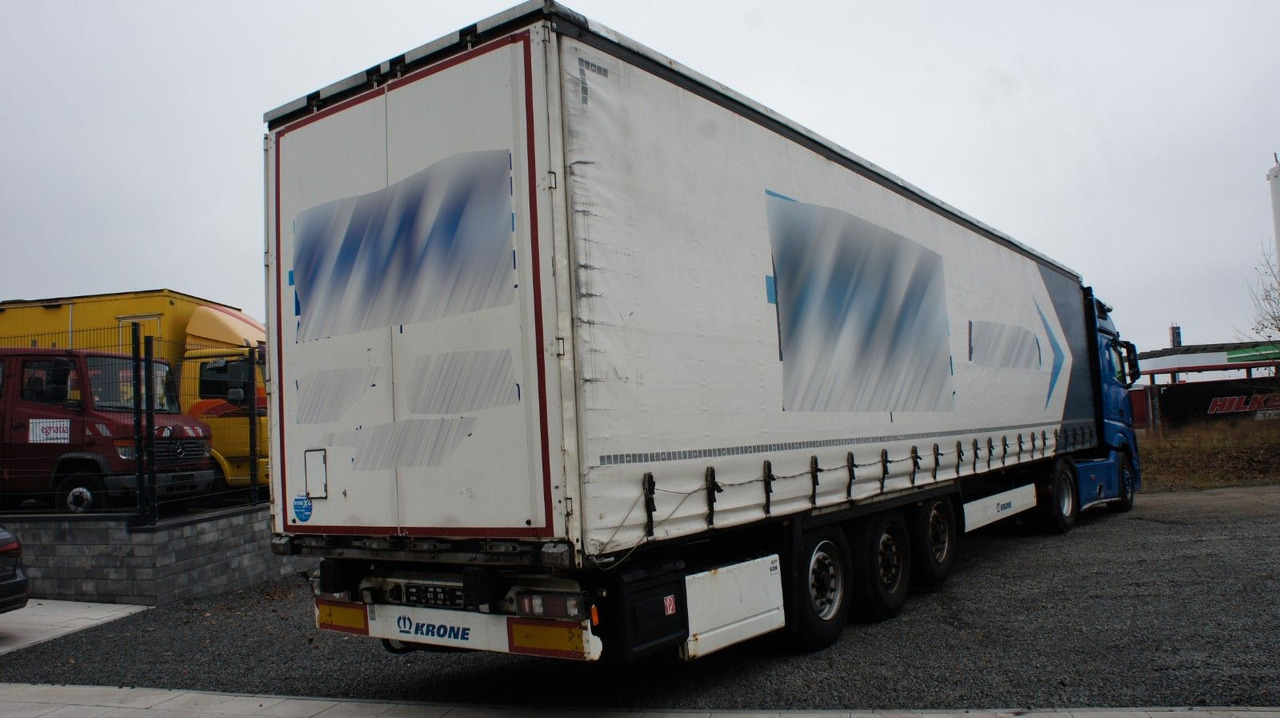 Krone SD Doppelter Boden Verstärkte Plane 2x Liftachse - Curtainsider semi-trailer: picture 4 Krone SD Doppelter Boden Verstärkte Plane 2x Liftachse - Curtainsider semi-trailer: picture 4