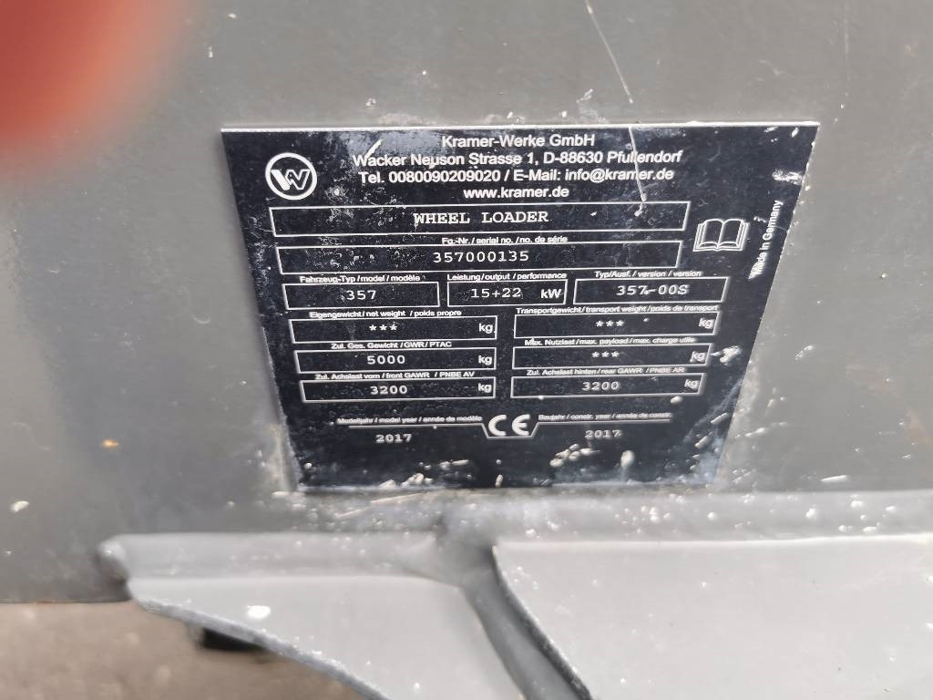 Kramer 5055e - Wheel loader: picture 5 Kramer 5055e - Wheel loader: picture 5